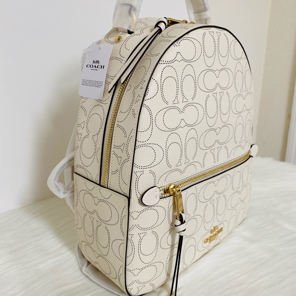 New💃Coach Jordyn Backpack In Signature Leather - Picture 2 of 12